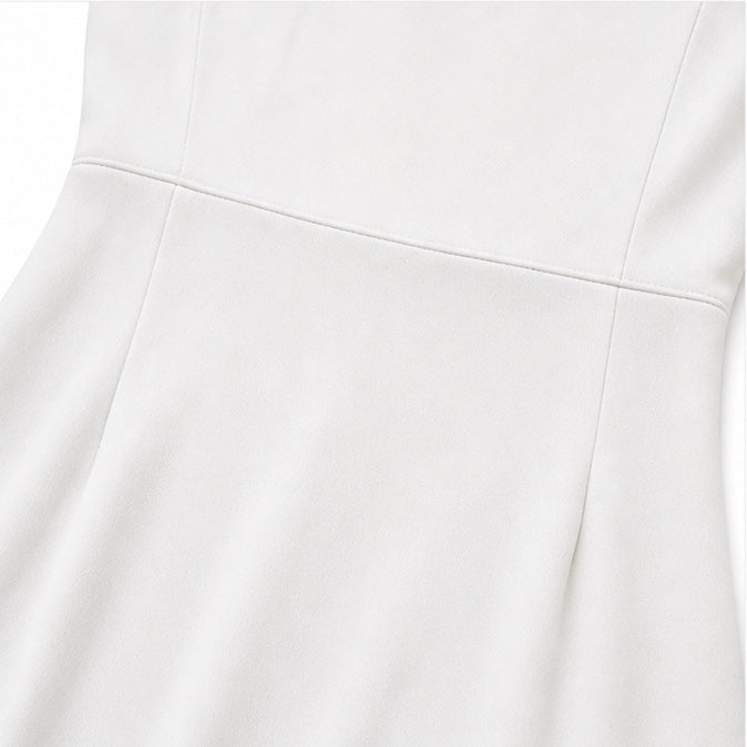 Anneliese Pearl-Sleeve Midi Dress, close-up detail 3