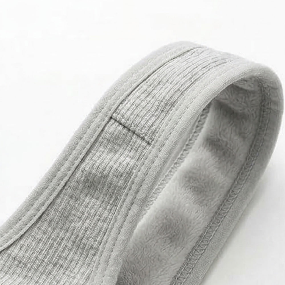 Marlowe Front-Close Ribbed Bra, close-up detail 2