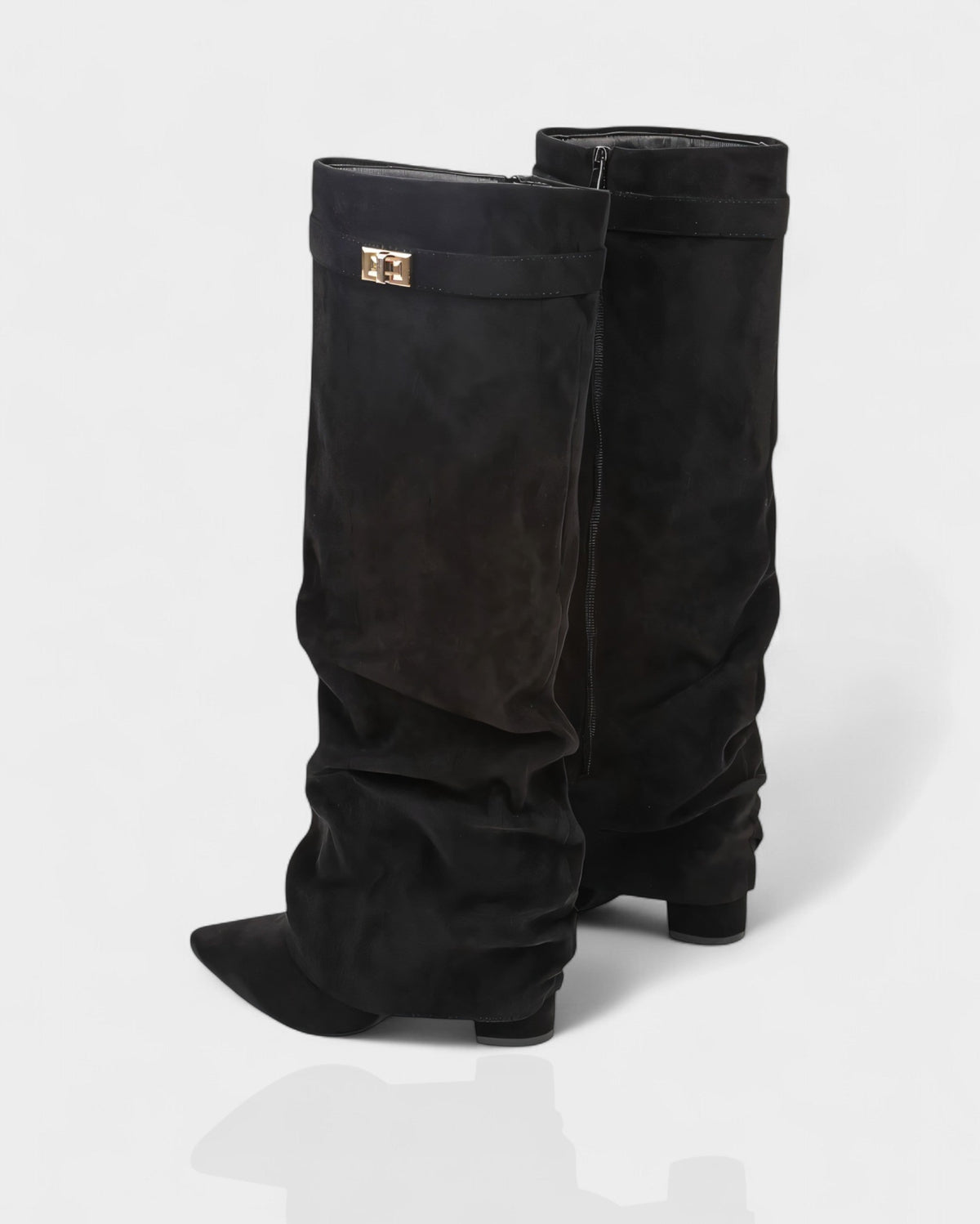 Tamsin Fold-Over Knee Boots, product photo 5